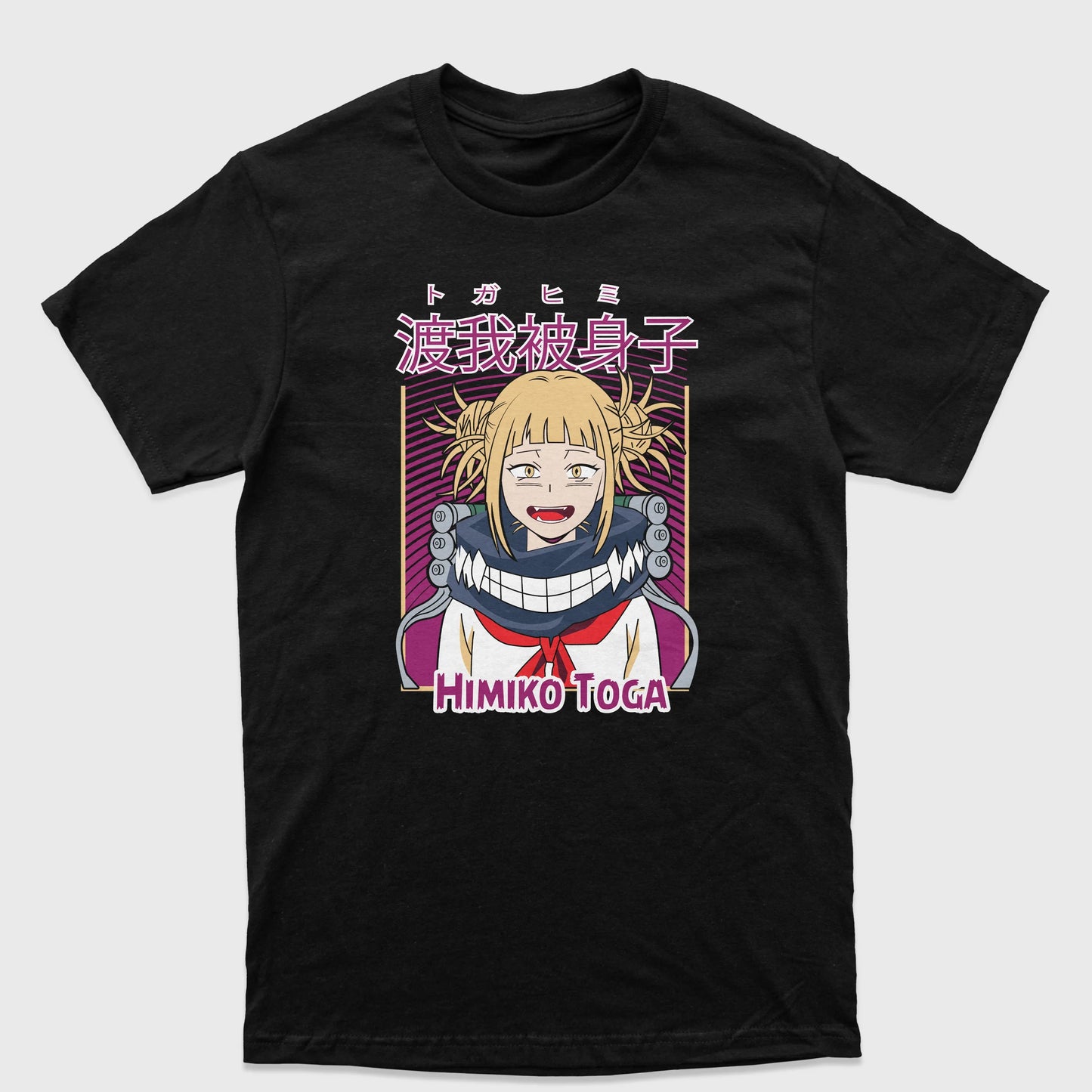 Camiseta Básica Tomura Shigaraki My Hero Academy