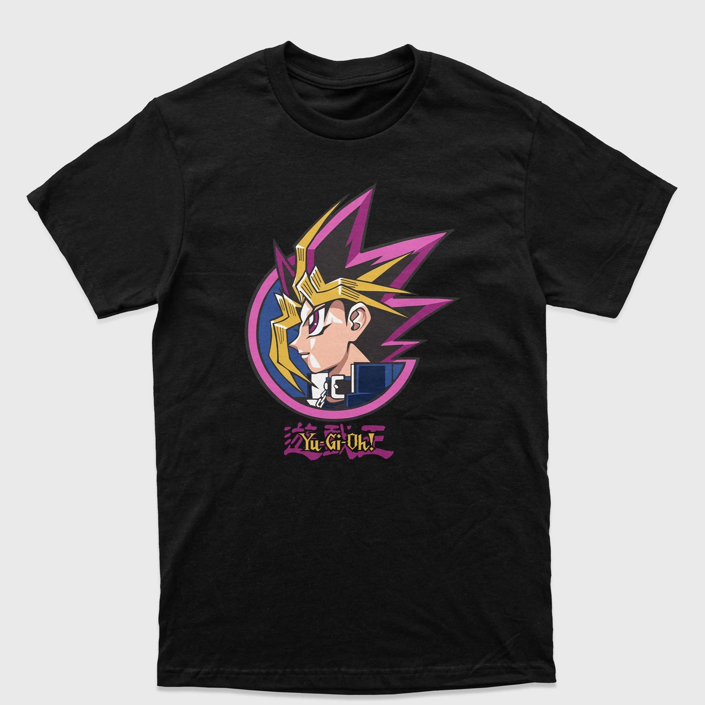Camiseta Básica Yugi Mutou Yu-Gi-Oh Anime