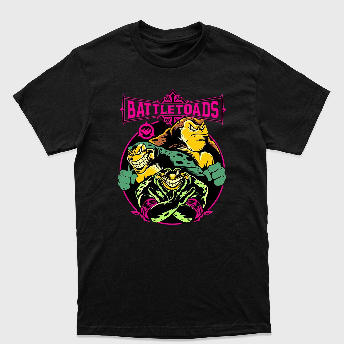 Camiseta Básica Battletoads Game