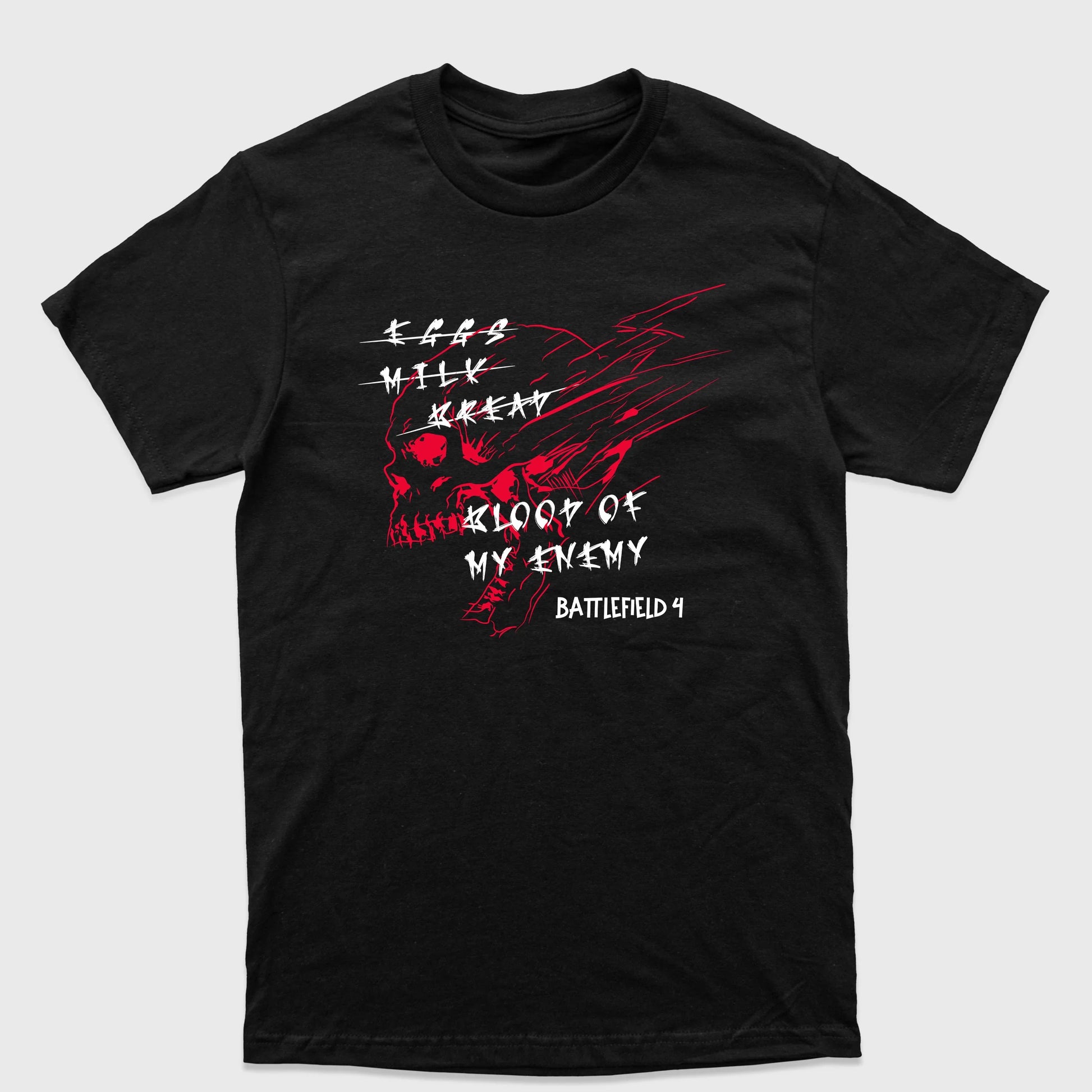 Camiseta Básica Bloody of Enemy BF4