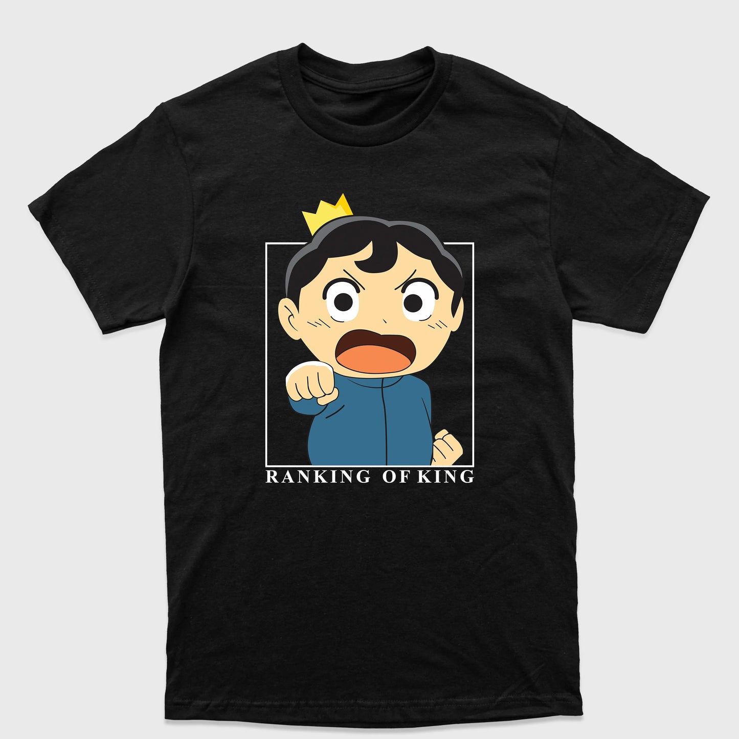 Camiseta Básica Bojji Fight Ousama Ranking