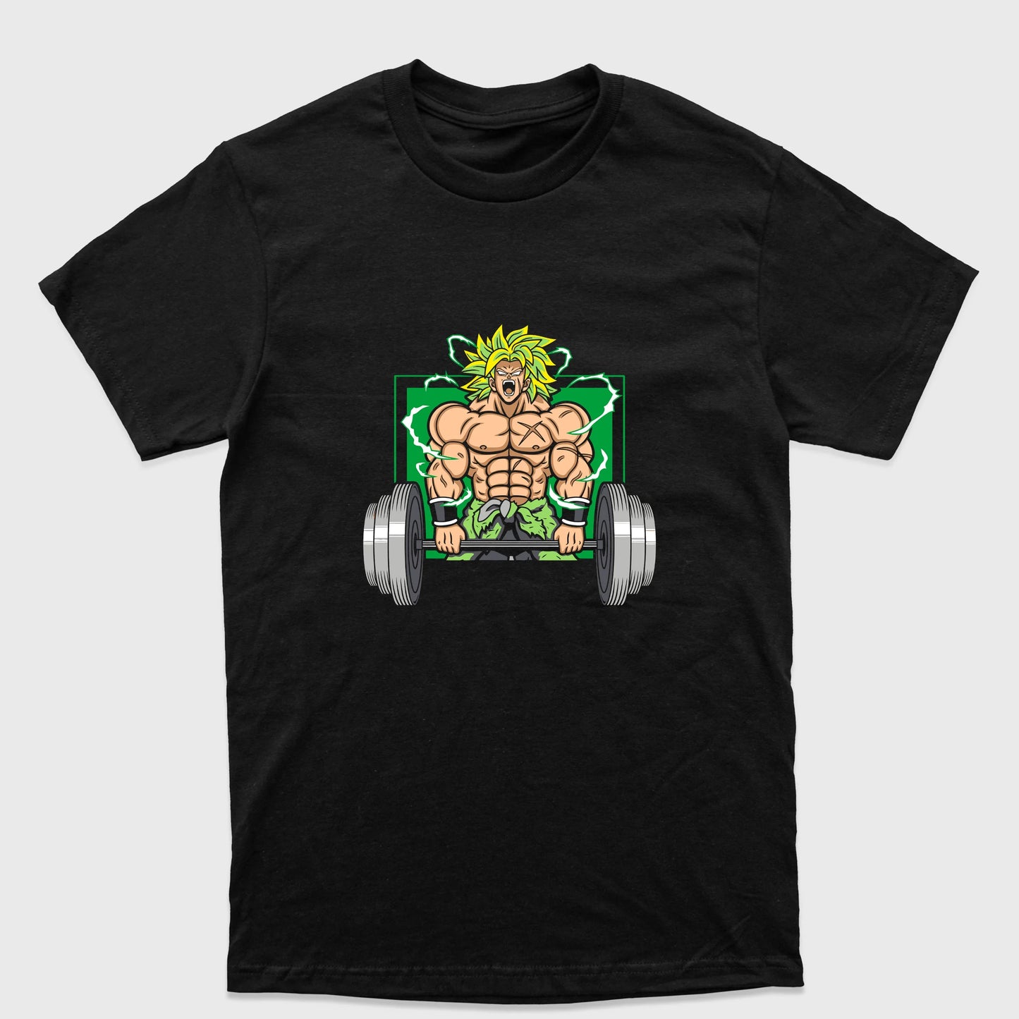 Camiseta Básica Broly Super Saiyan Gym
