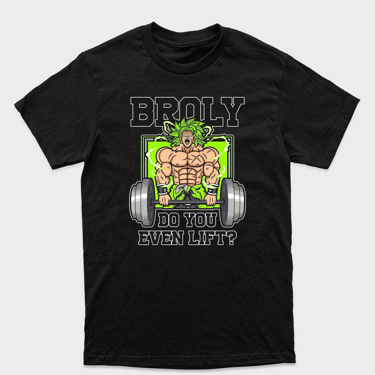 Camiseta Básica Broly do You Even Lift Gym