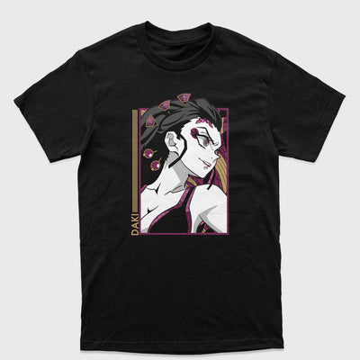 Camiseta Básica Daki Lua Superior Demon Slayer