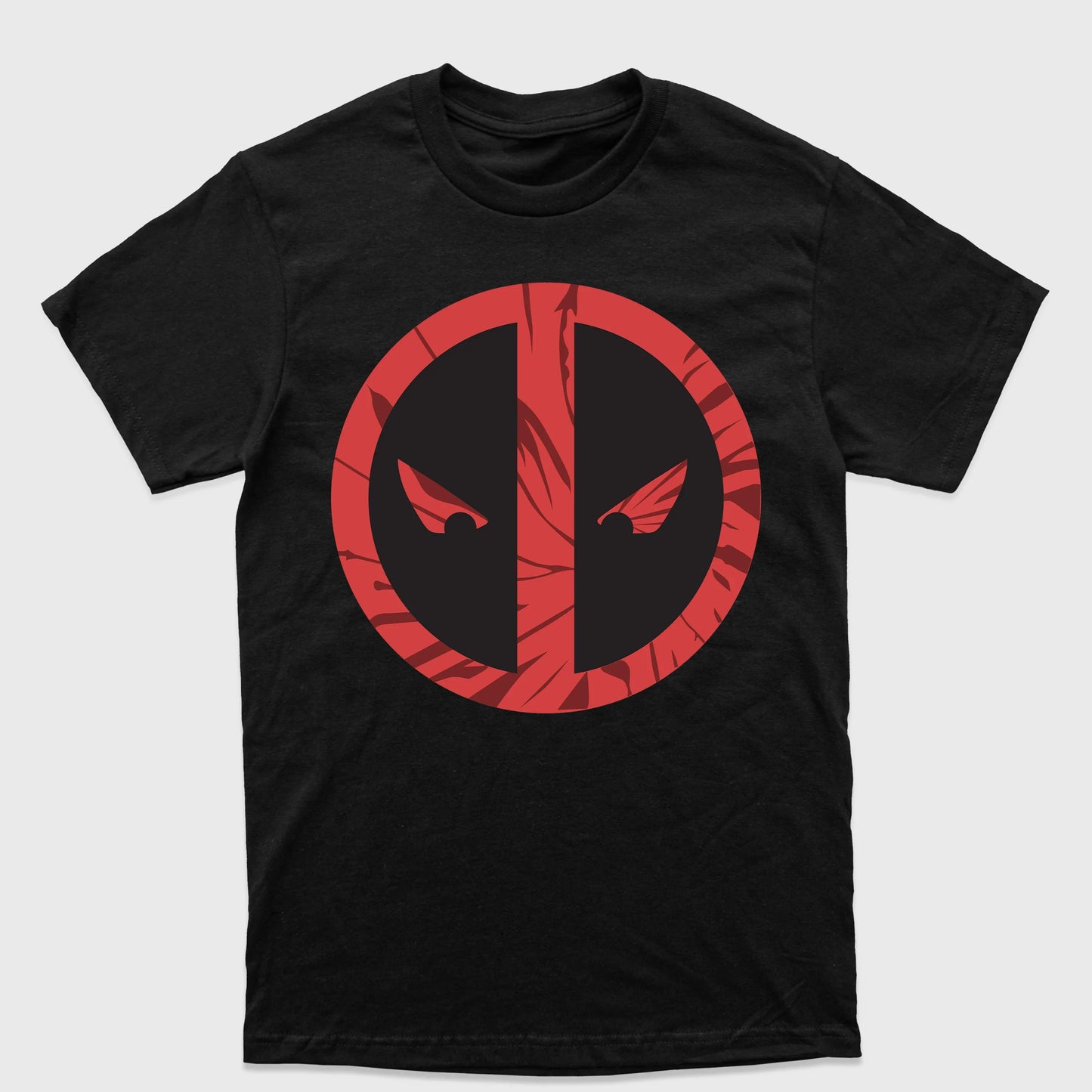 Camiseta Básica Deadpool Logo Preto