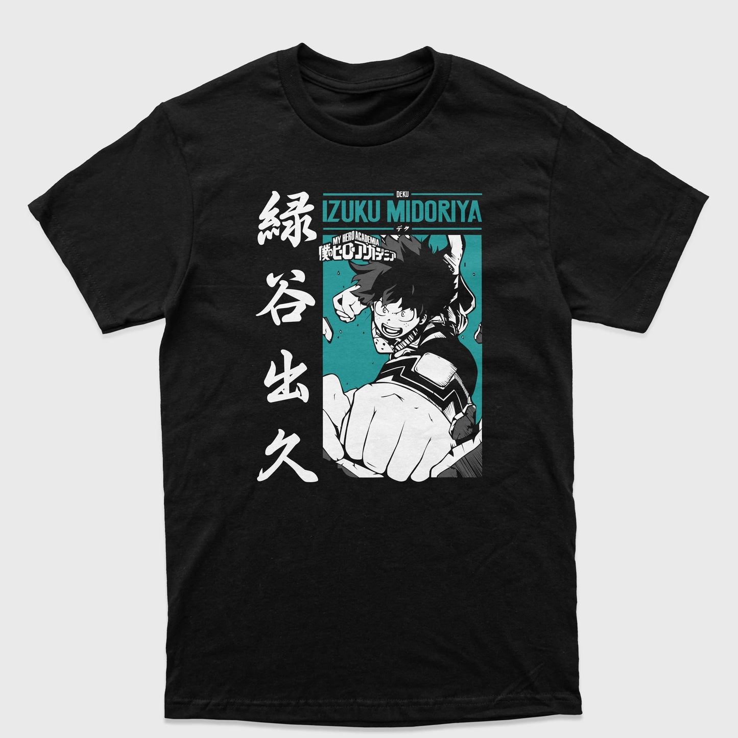 Camiseta Básica Deku Hero My Hero Academy