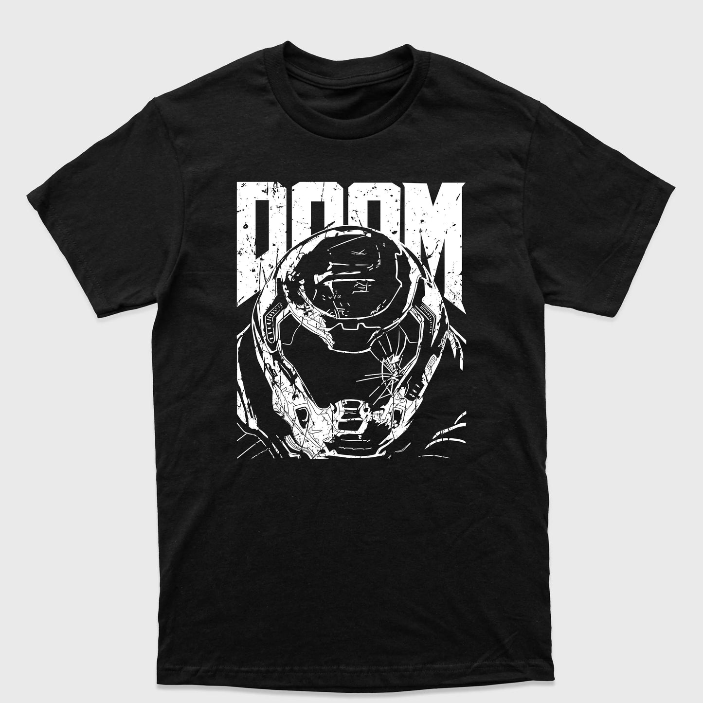 Camiseta Básica Doom Helmet