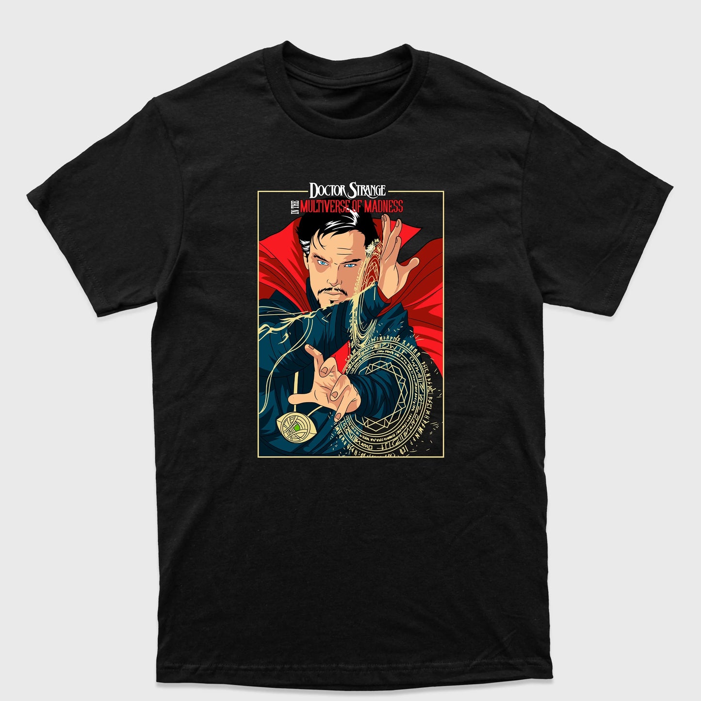 Camiseta Básica Dr. Estranho Olho de Agamoto
