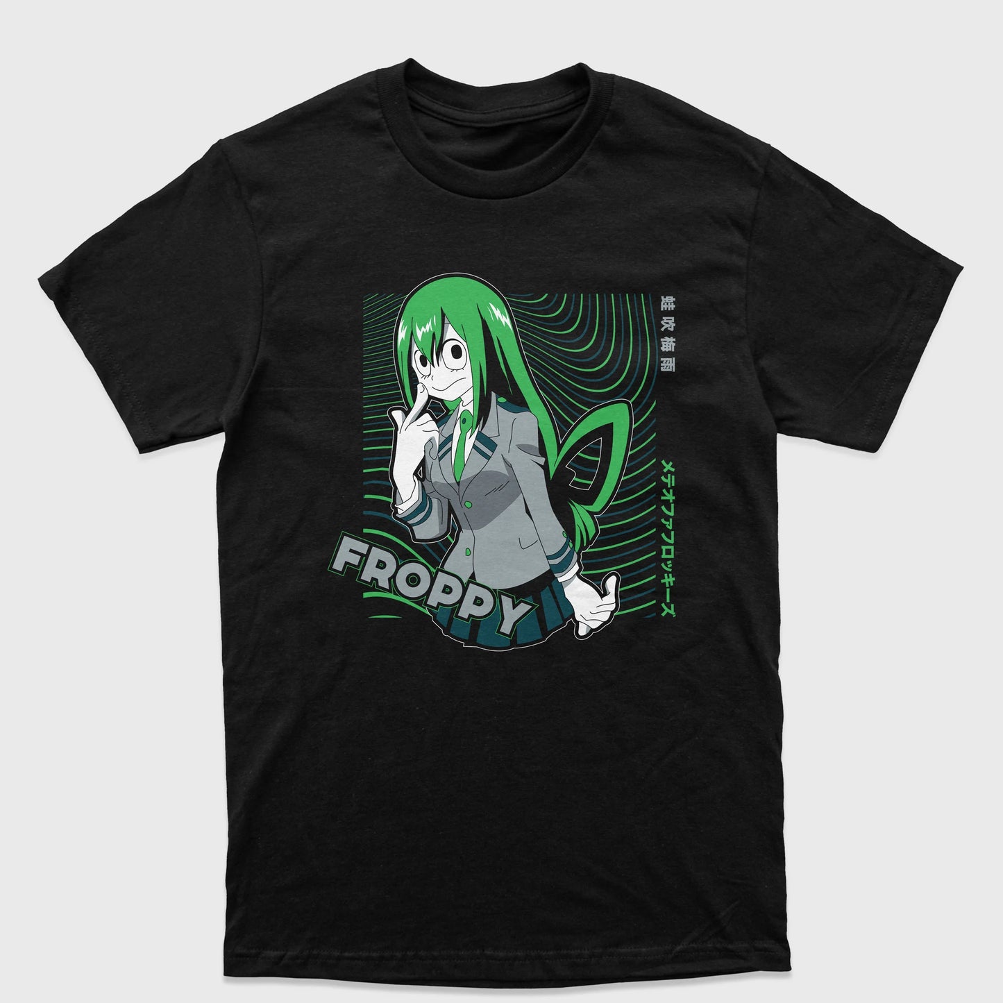 Camiseta Básica Froppy Tsuyu My Hero Academy