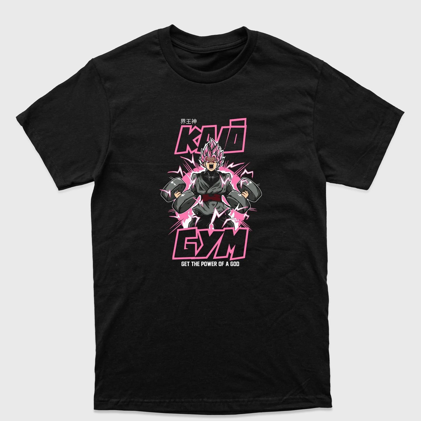 Camiseta Básica Goku Black Kaiô Gym