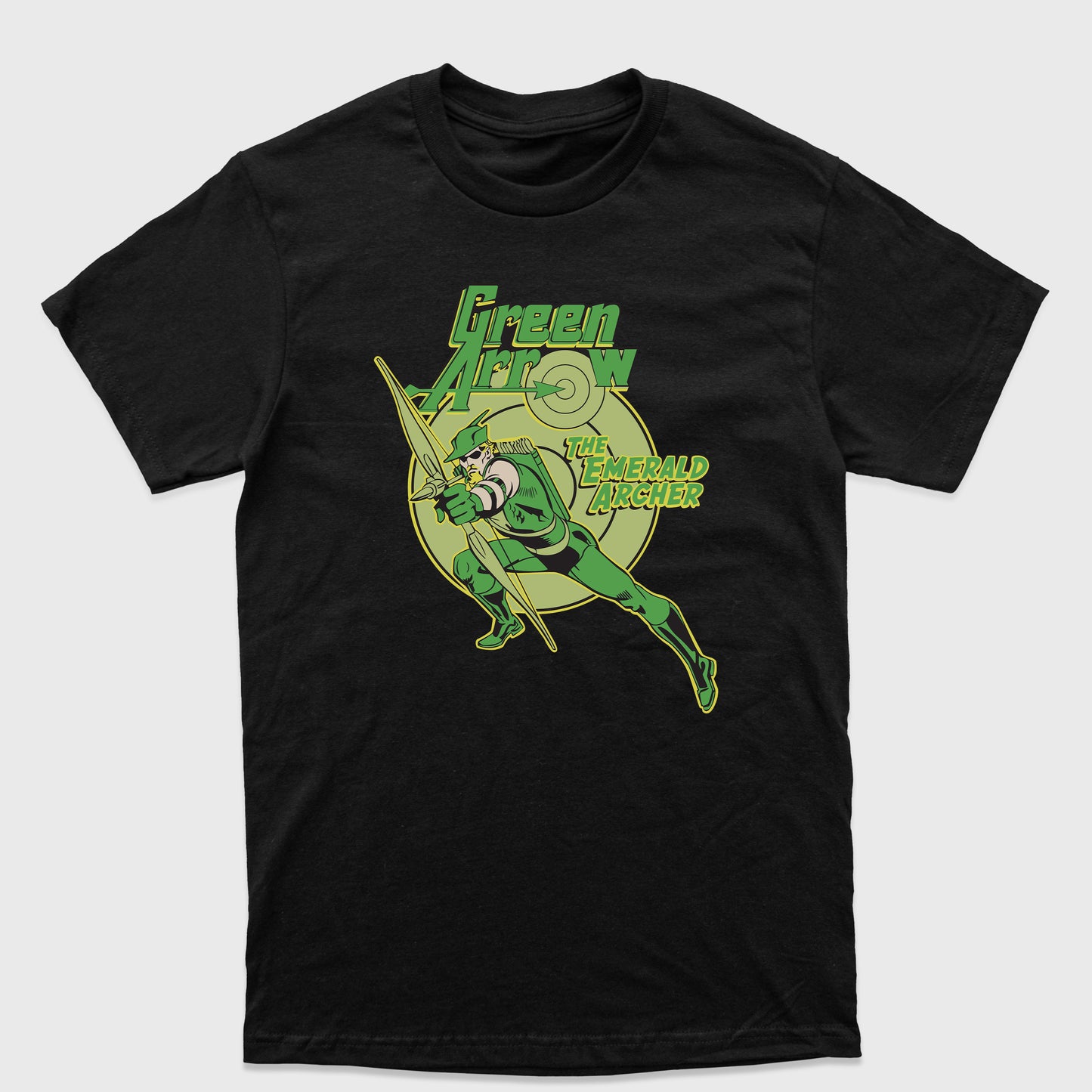 Camiseta Básica Green Arrow DC Comics Preto
