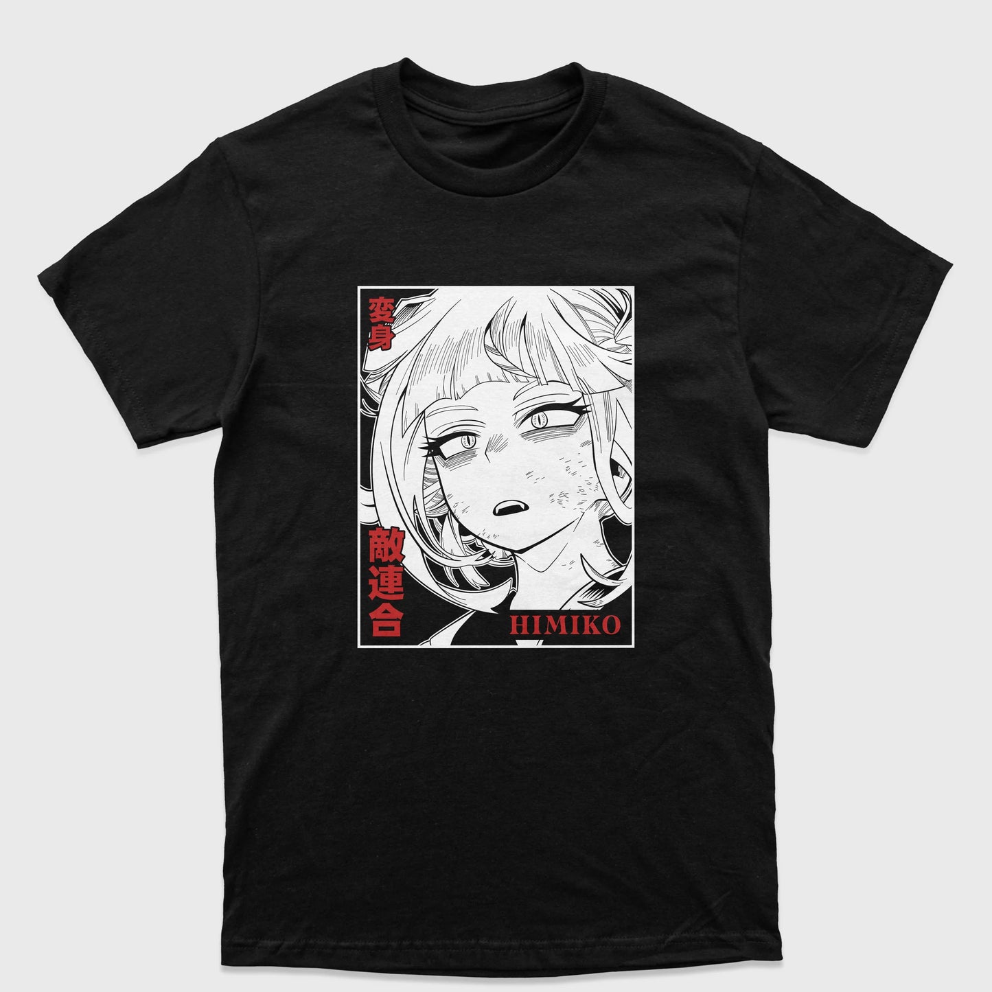 Camiseta Básica Himiko Toga My Hero Academy
