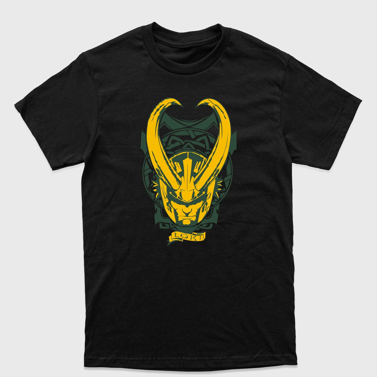 Camiseta Básica Loki Asgard Preto