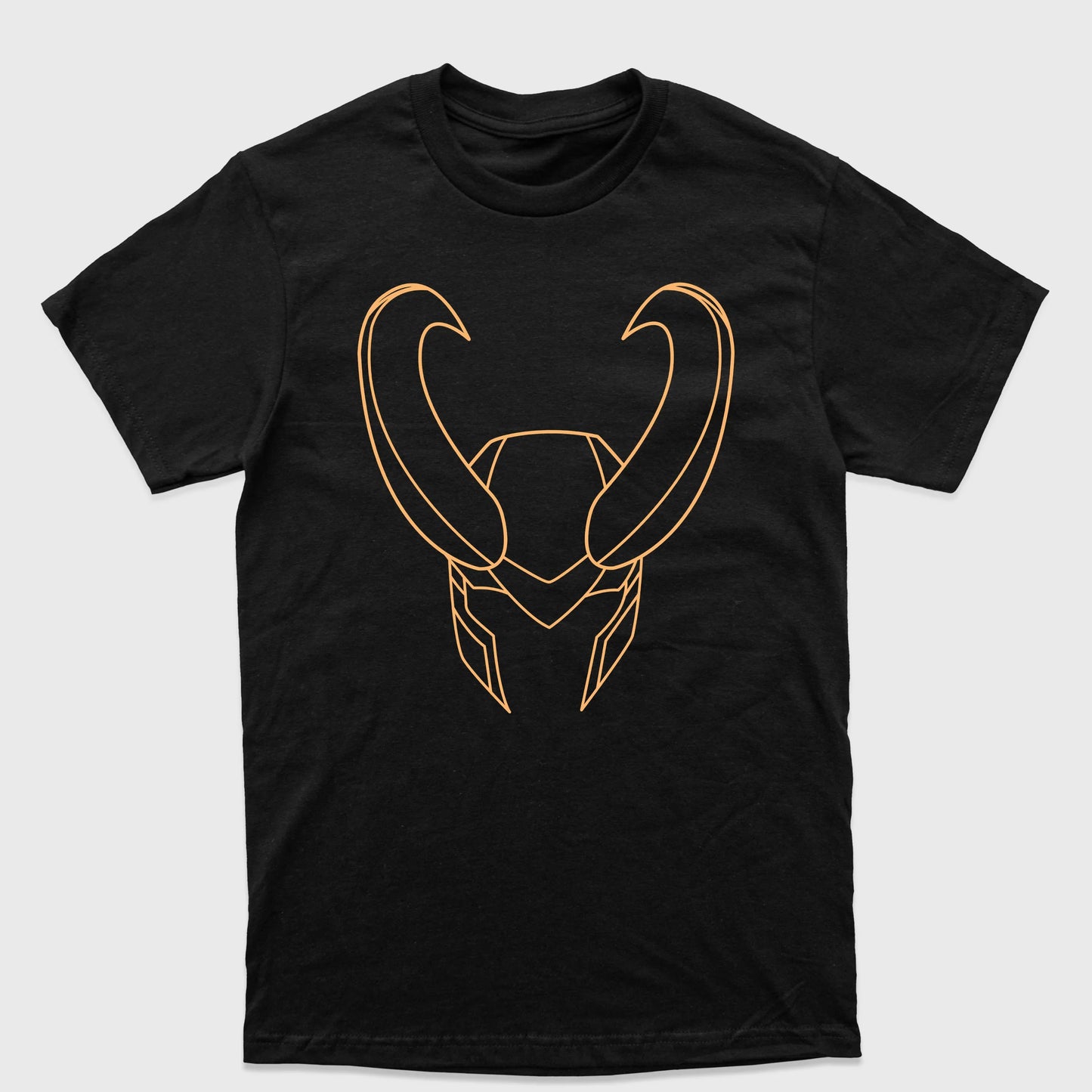 Camiseta Básica Loki Helmet Preto