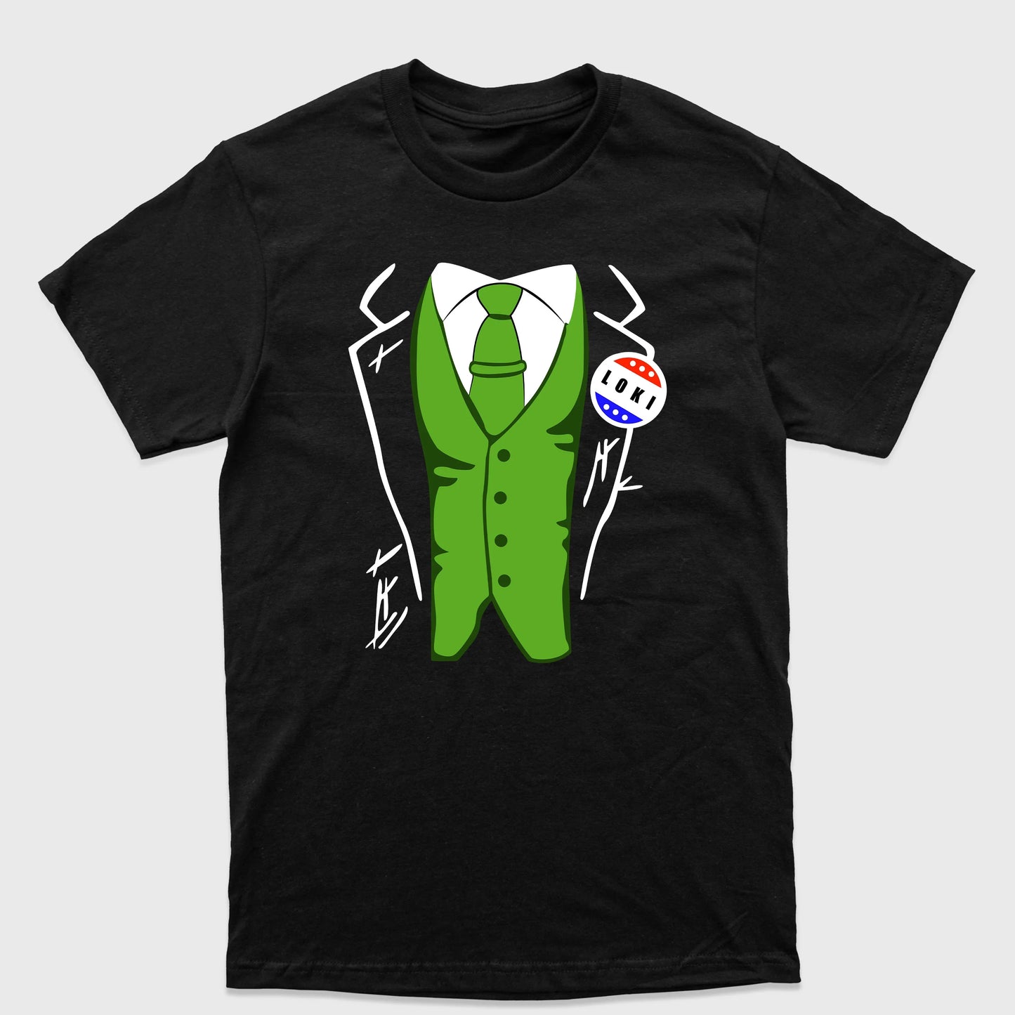 Camiseta Básica Loki for President Preto