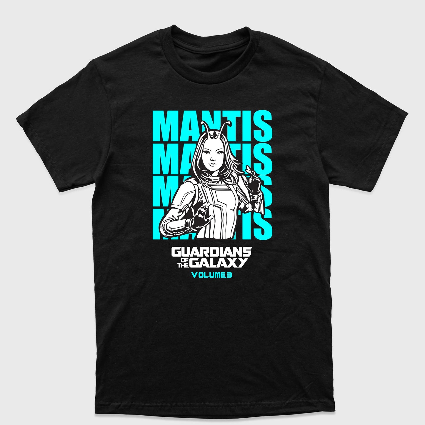 Camiseta Básica Mantis Guardiões da Galáxia Preto