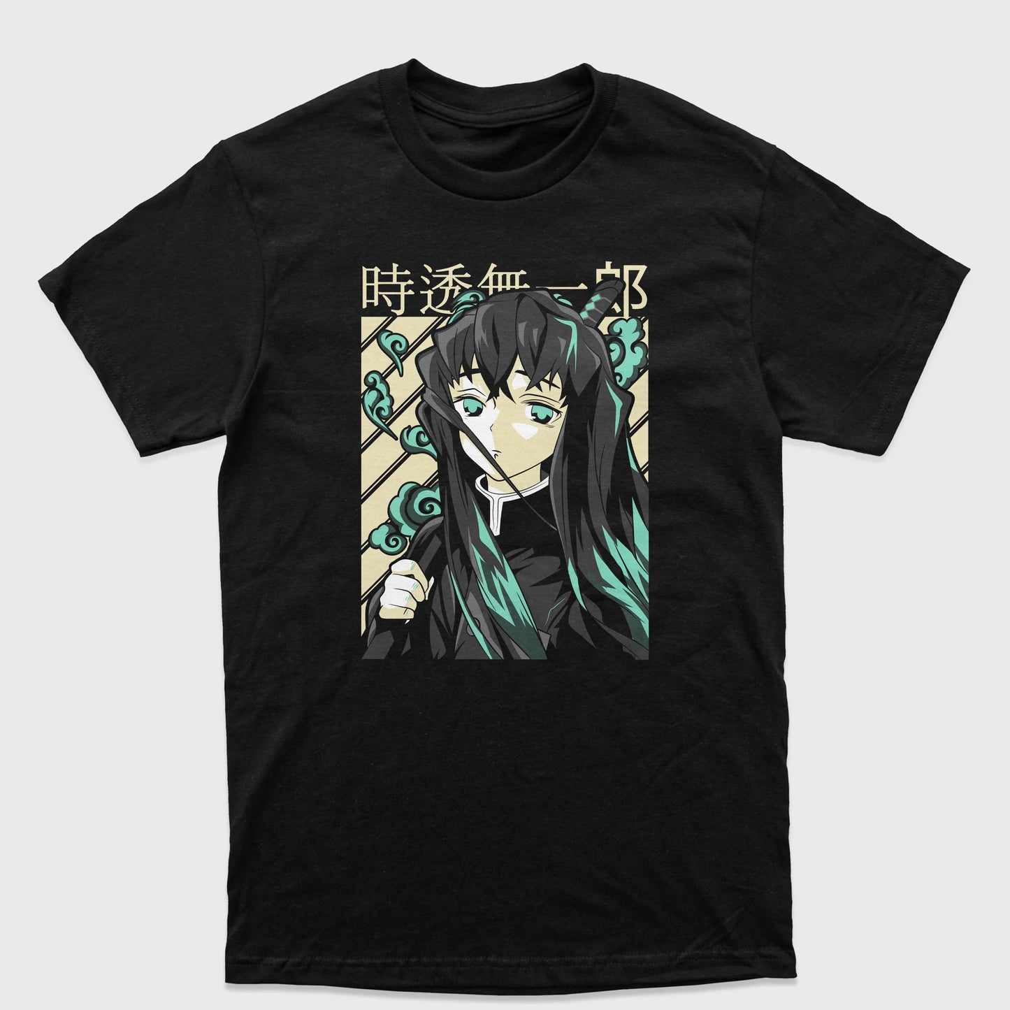 Camiseta Básica Muichiro Tokito Demon Slayer