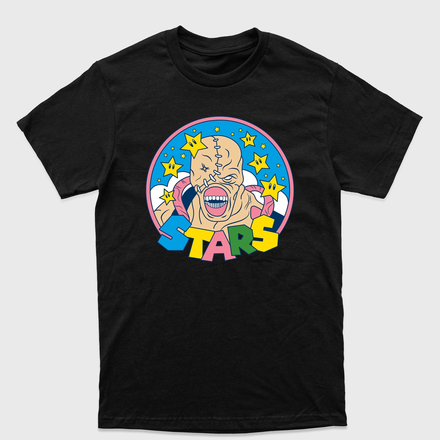 Camiseta Básica Nêmesis RE 3 Stars