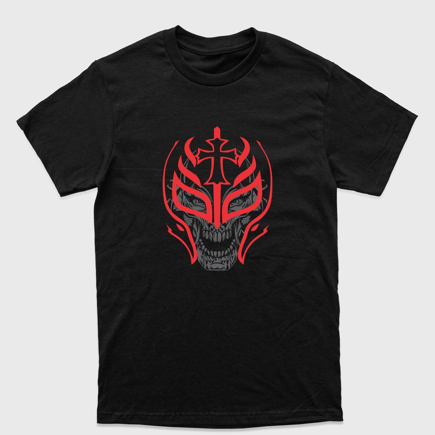 Camiseta Básica Rey Mysterio Skull Gym