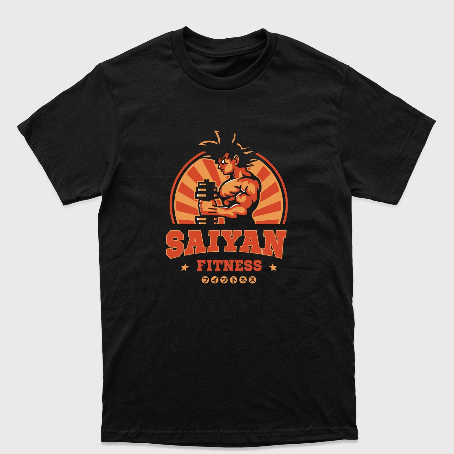 Camiseta Básica Saiyan Dragon Ball Fitness