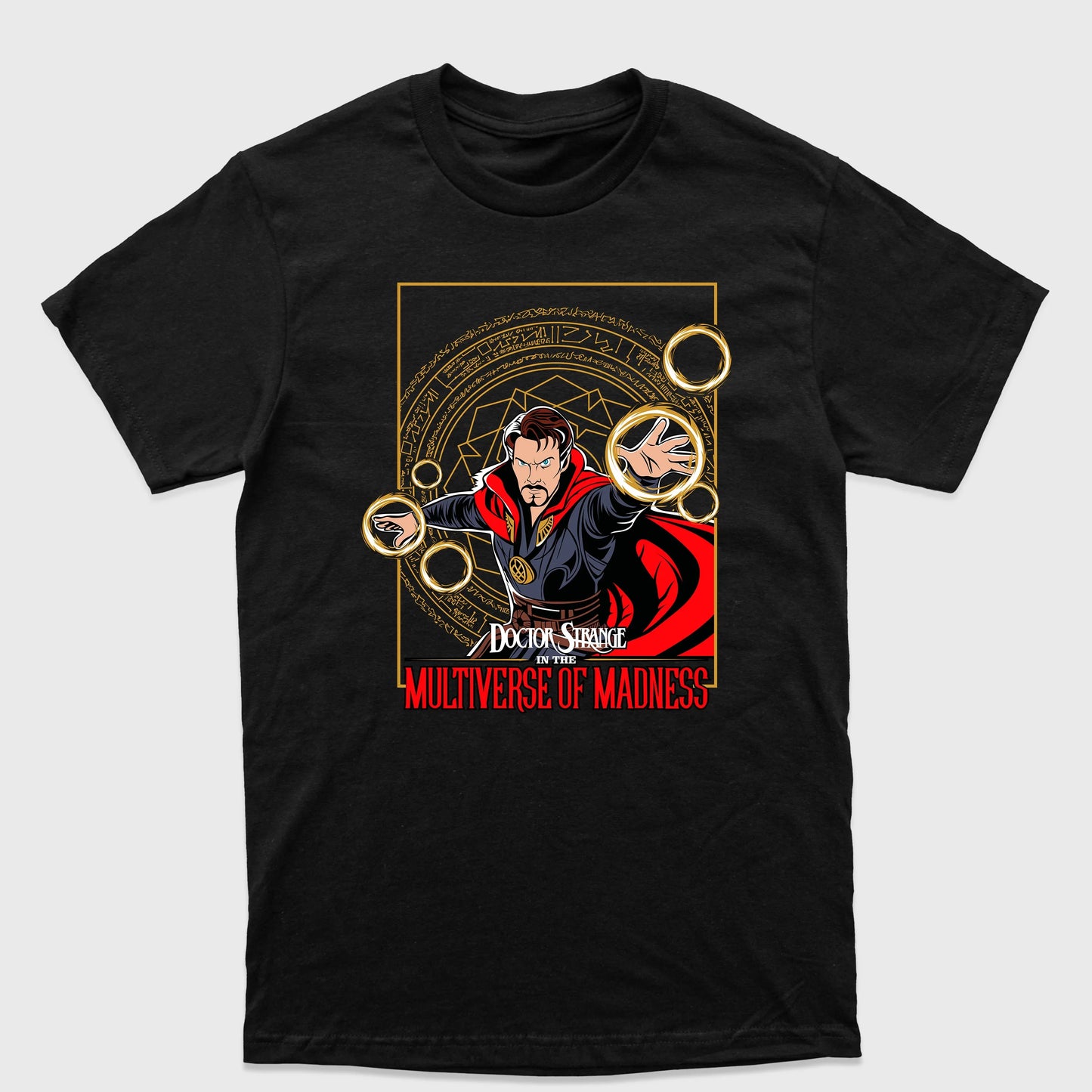 Camiseta Básica Stephen Strange Dr. Estranho Preto