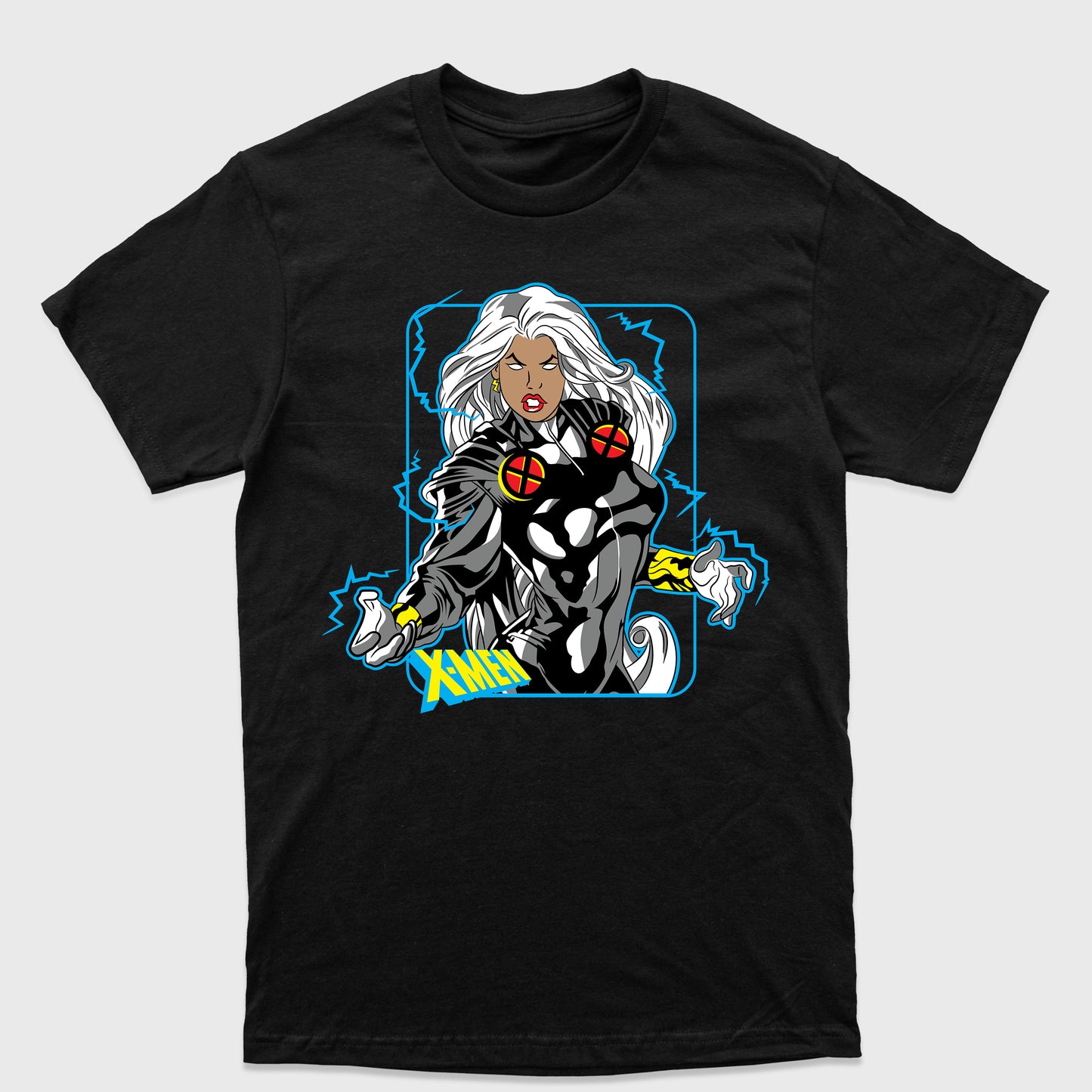 Camiseta Básica Tempestade X-Men Preto
