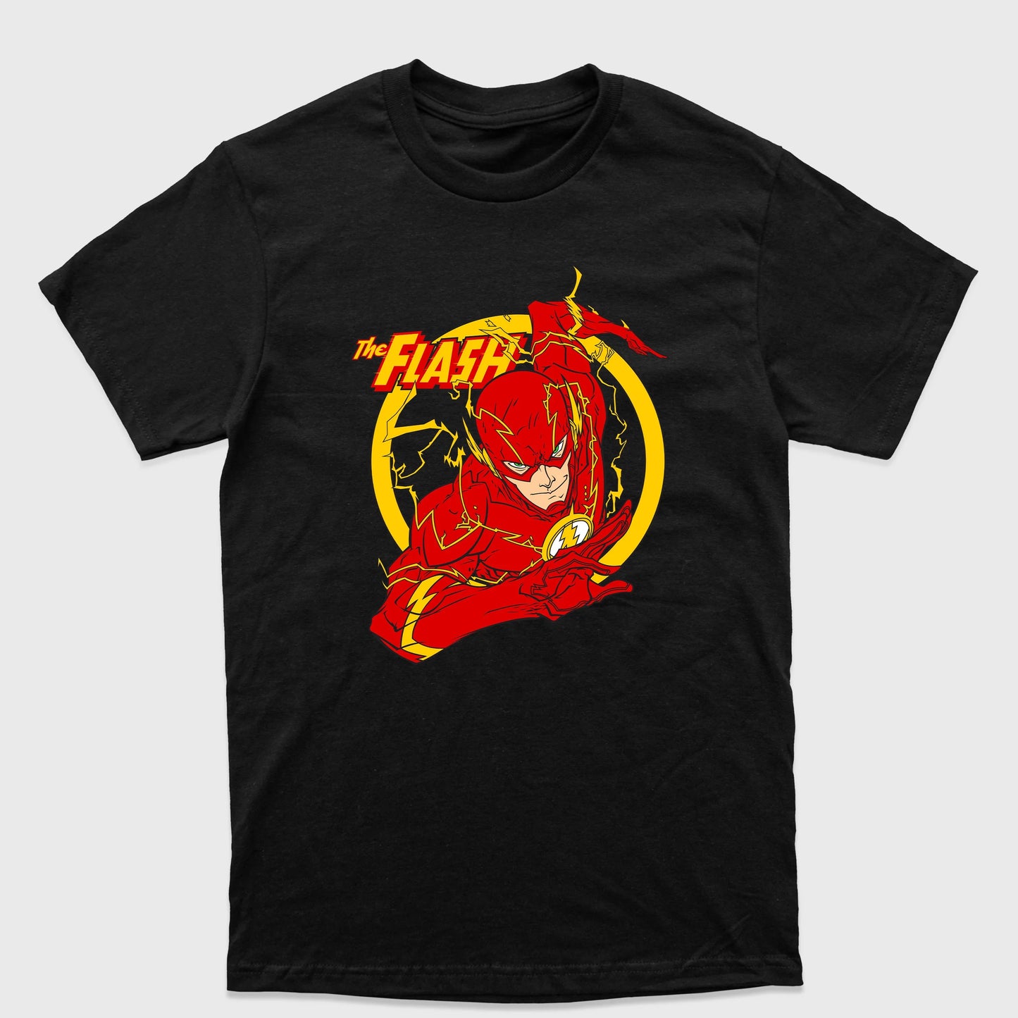 Camiseta Básica The Flash Preto