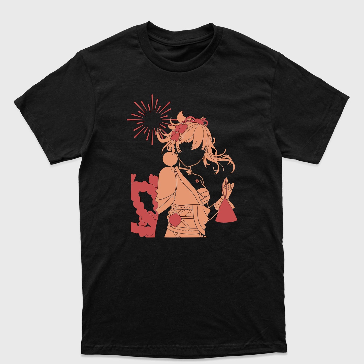 Camiseta Básica Yoimiya Genshin Impact