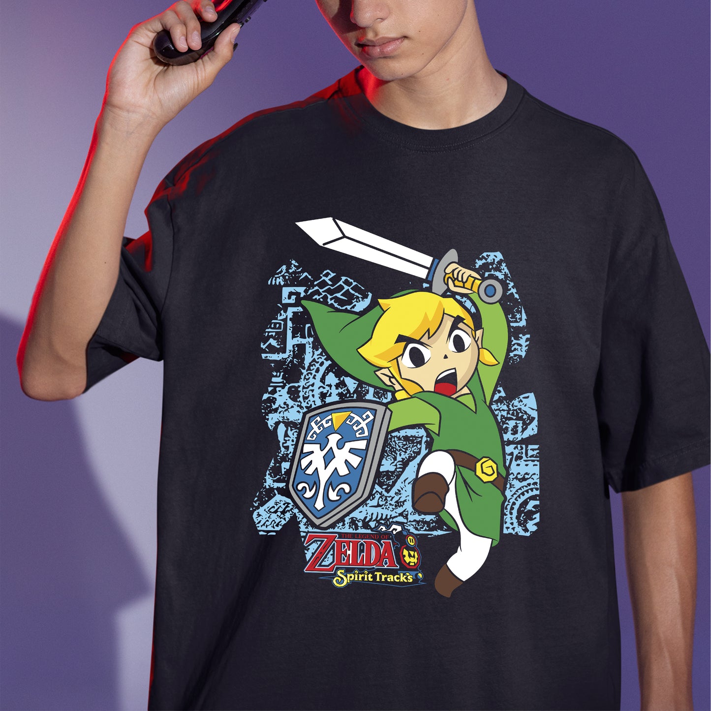 Camiseta Básica Zelda Spirit Track