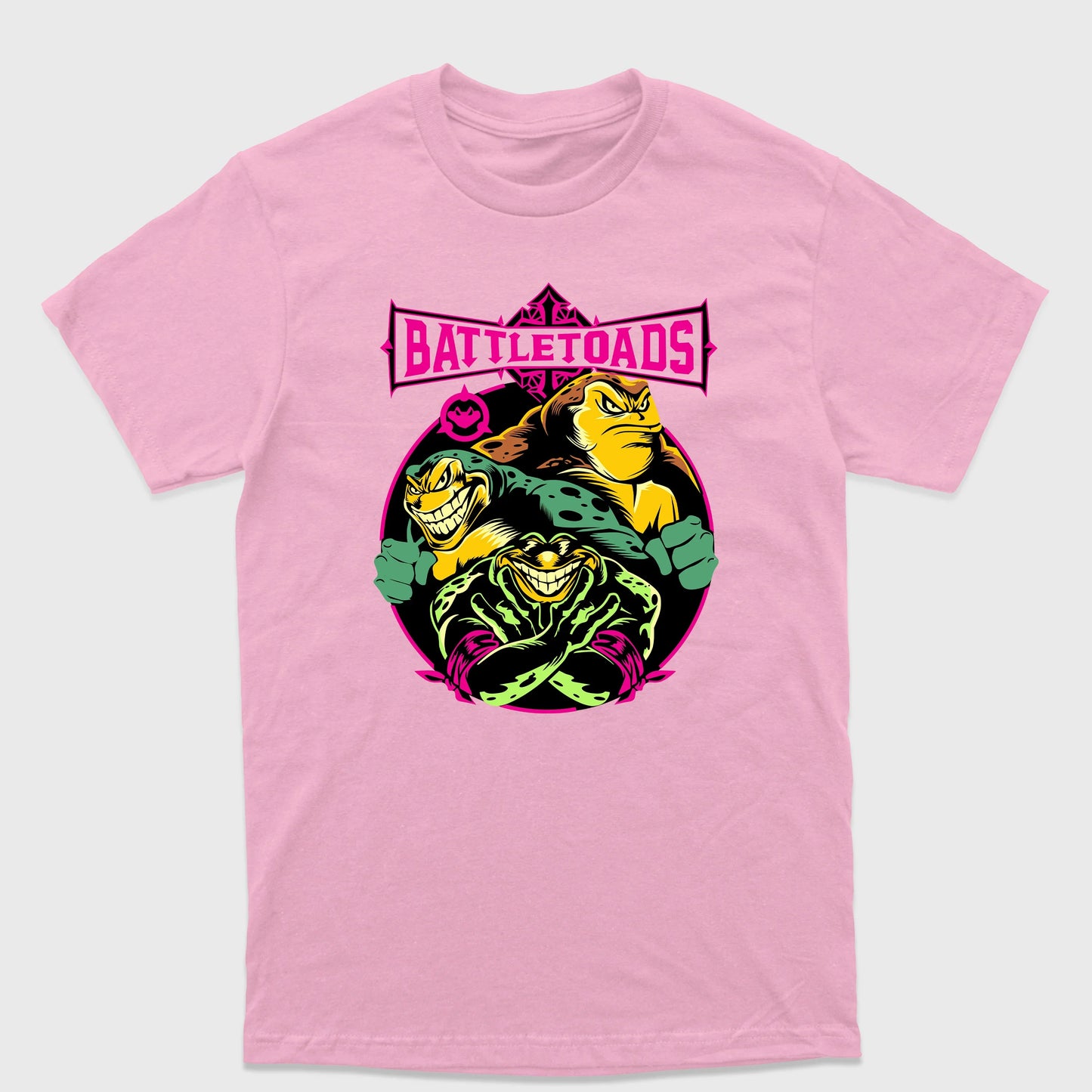 Camiseta Básica Battletoads Game