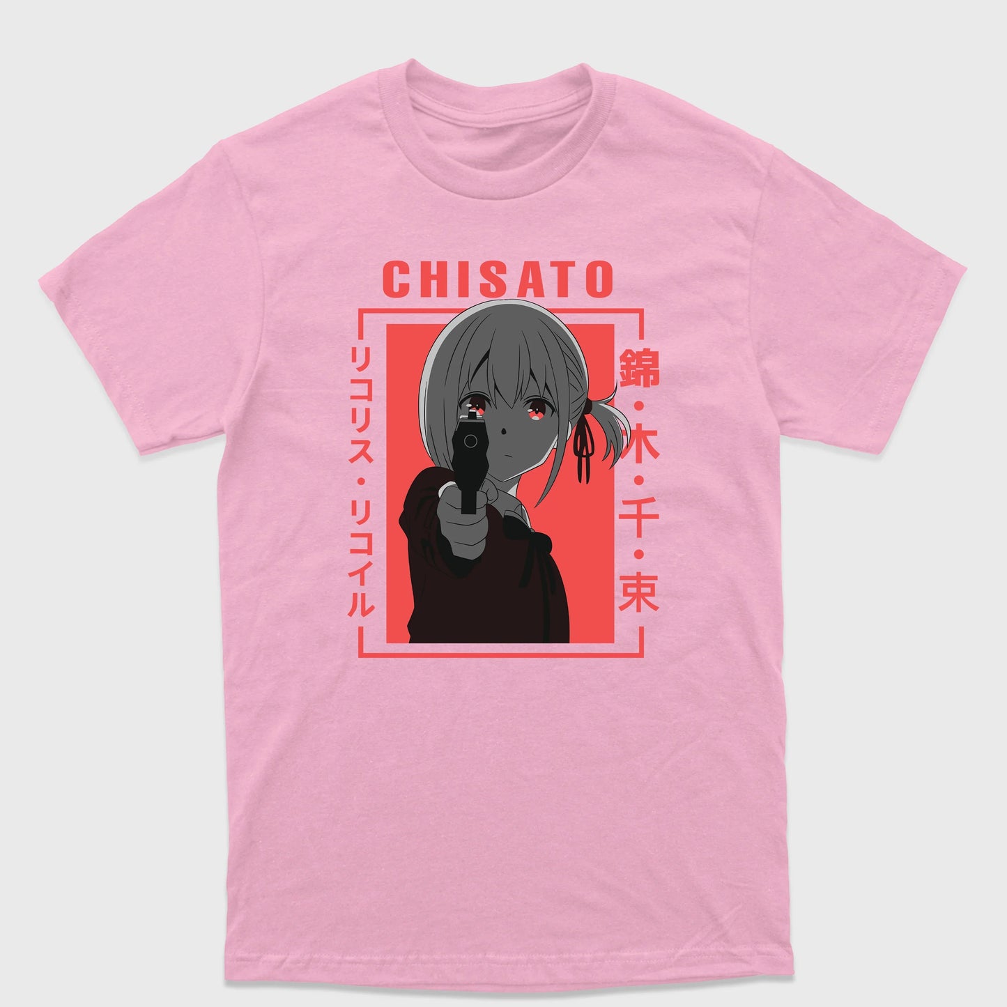 Camiseta Básica Chisato Nishikigi Lycoris Recoil