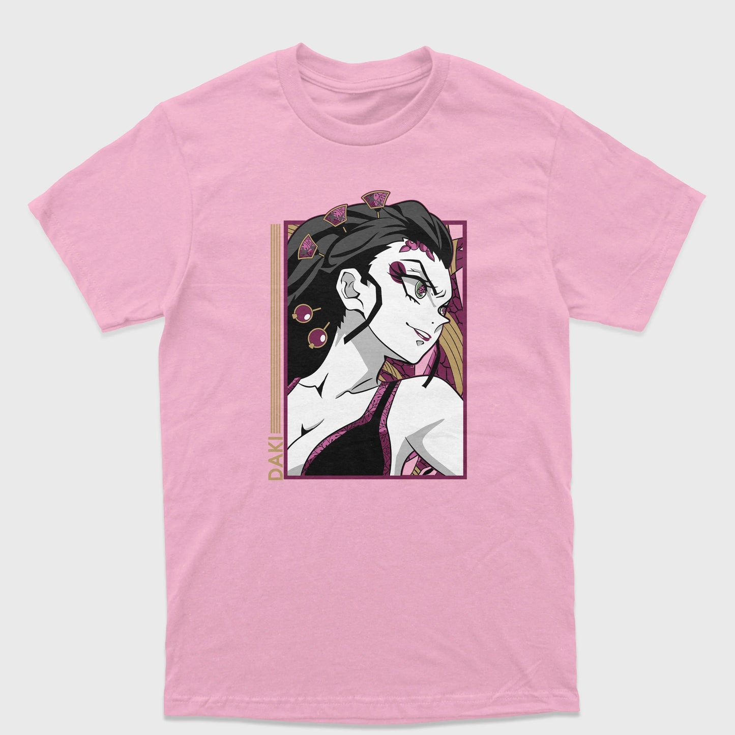Camiseta Básica Daki Lua Superior Demon Slayer