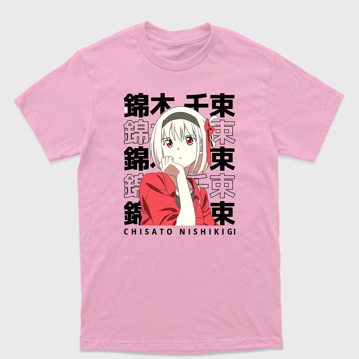 Camiseta Básica Lycoris Recoil Chisato Nishikigi