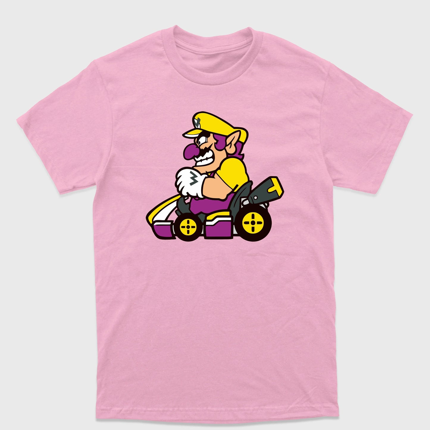 Camiseta Básica Mario Kart - Wário