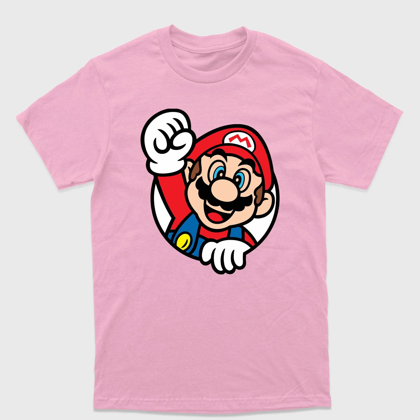 Camiseta Básica Retrato Mário Comemorando