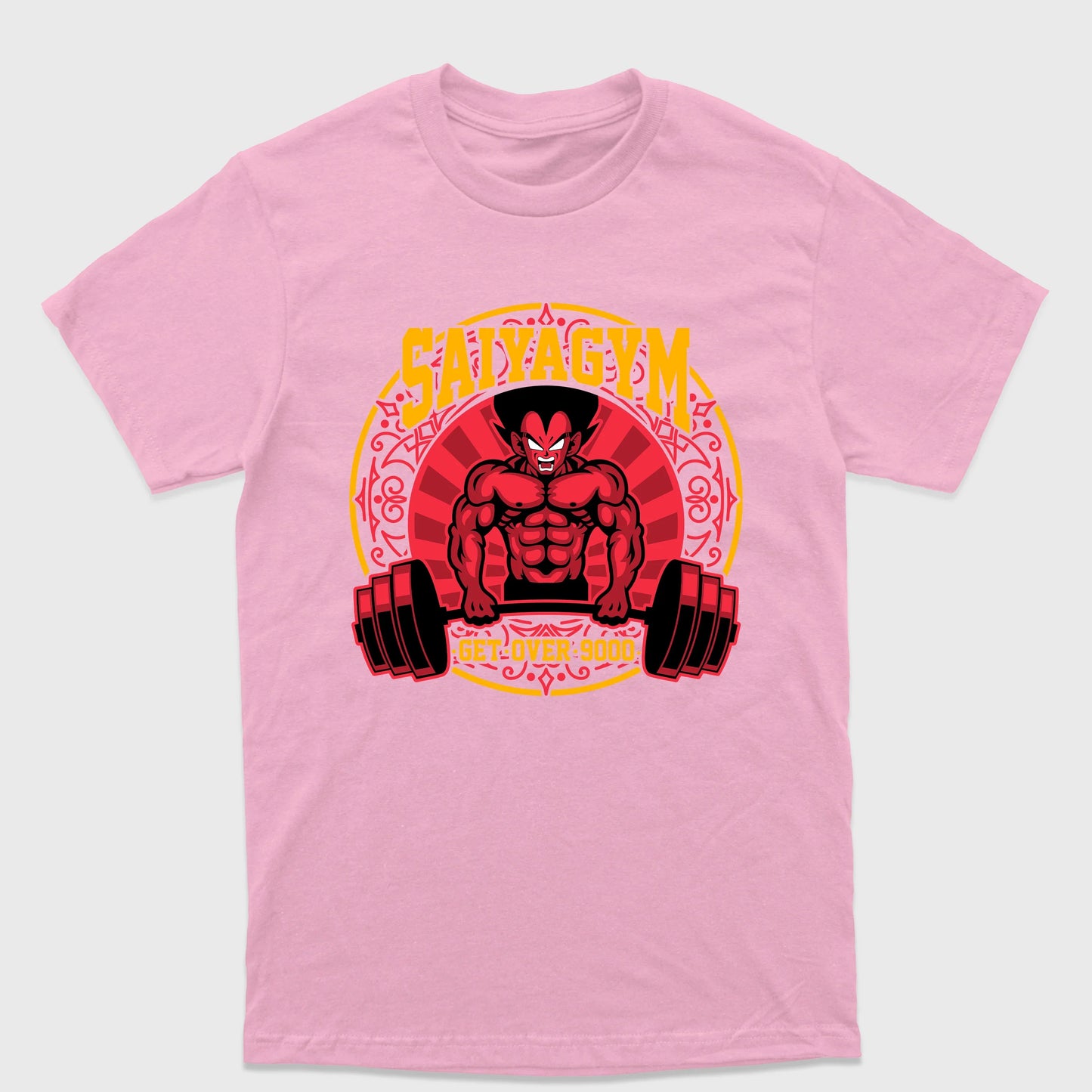 Camiseta Básica Saiyagym Dragon Ball Get Over 9000