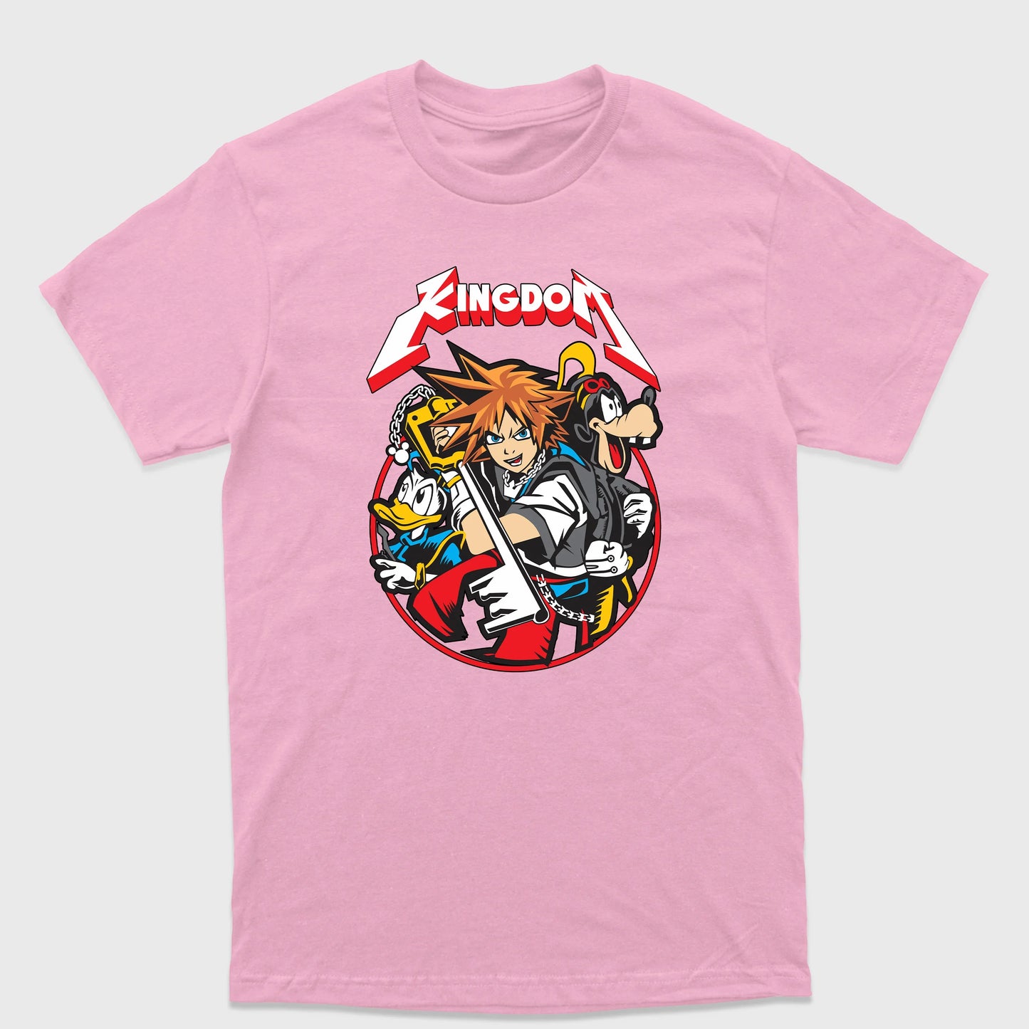 Camiseta Básica Sora Kingdom Hearts Game