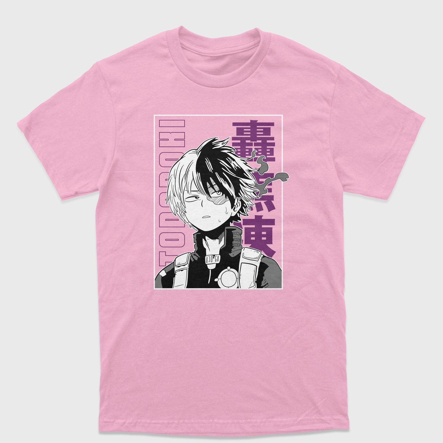 Camiseta Básica Todoroki Shoto My Hero Academy