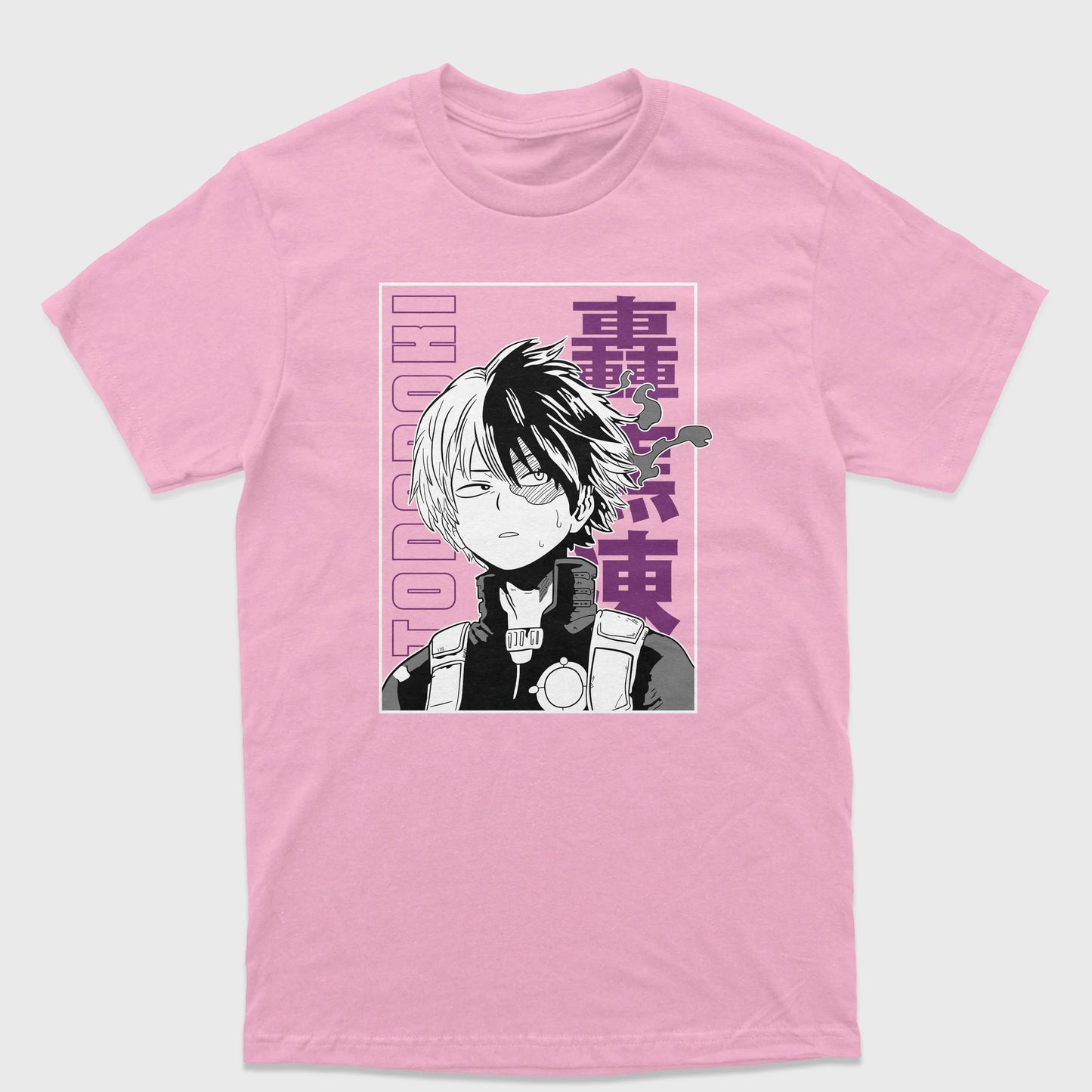 Camiseta Básica Todoroki Shoto My Hero Academy
