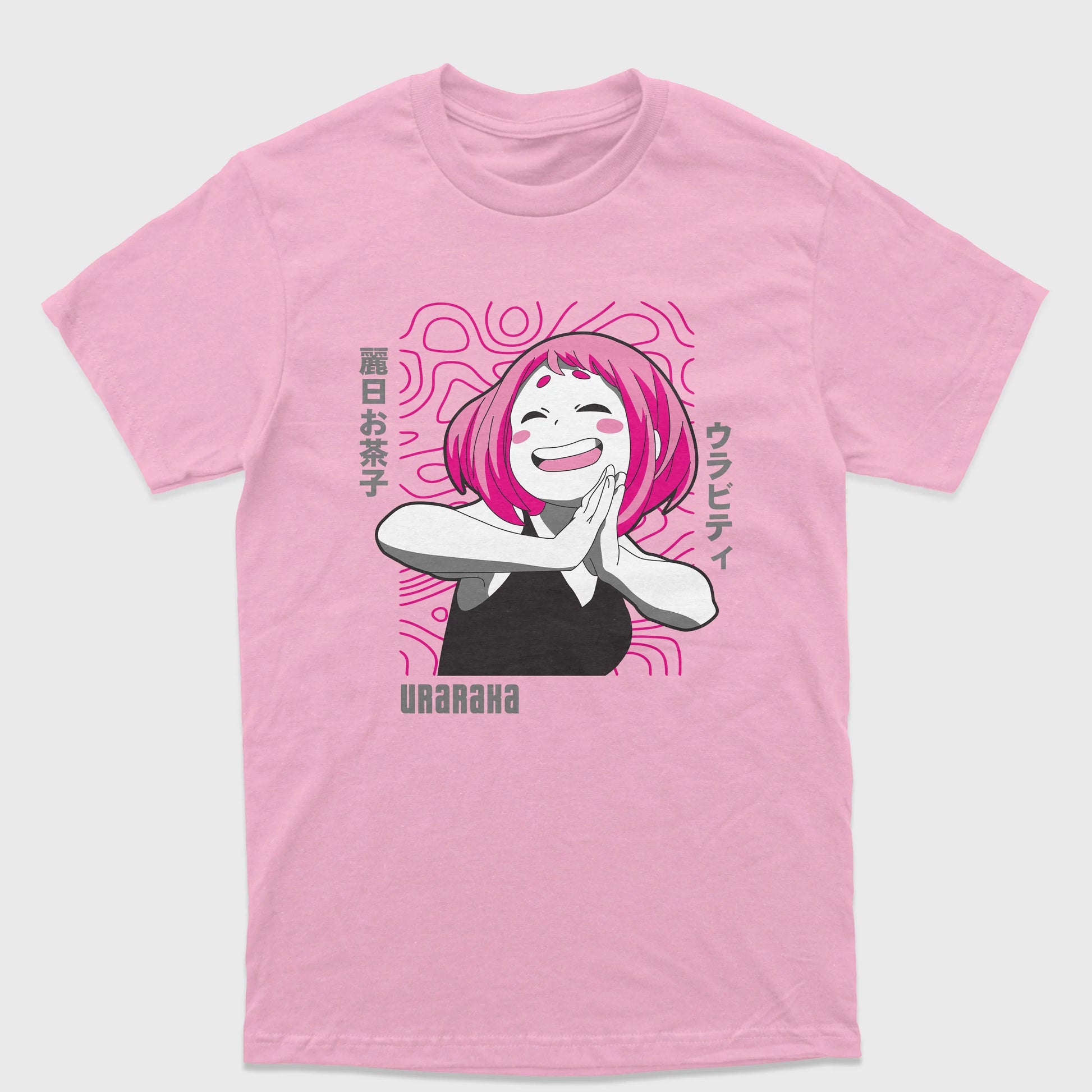 Camiseta Básica Uraraka Ochako My Hero Academy