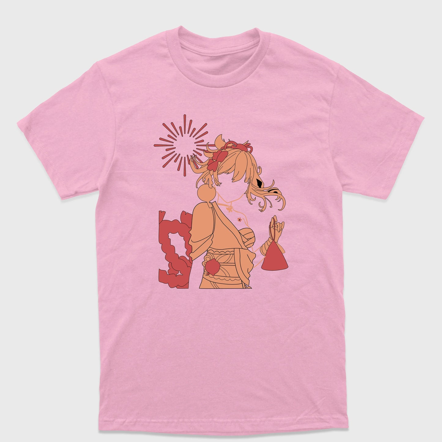 Camiseta Básica Yoimiya Genshin Impact