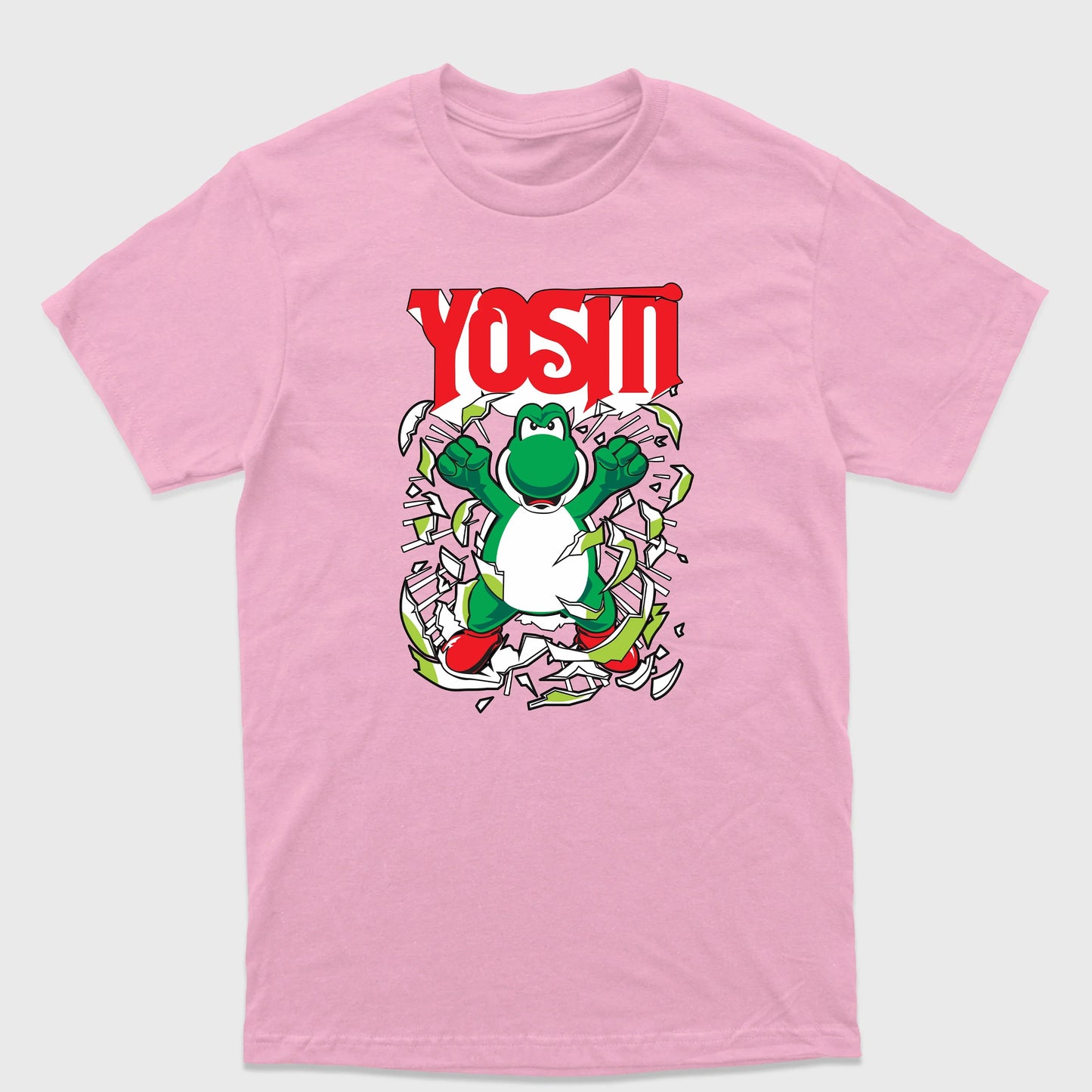 Camiseta Básica Yoshi Mario World Game