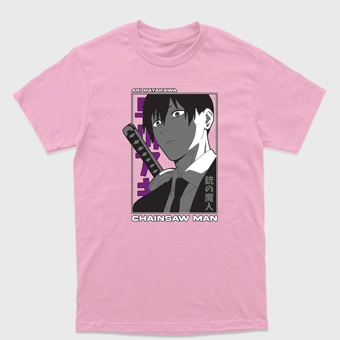 Camiseta Básica Aki Chainsaw Man