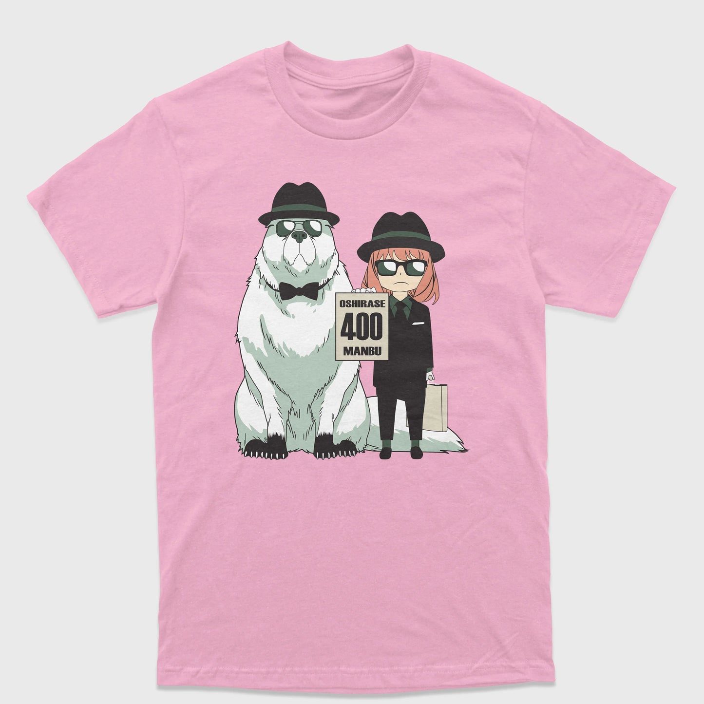 Camiseta Básica Bond e Anya Spy x Family