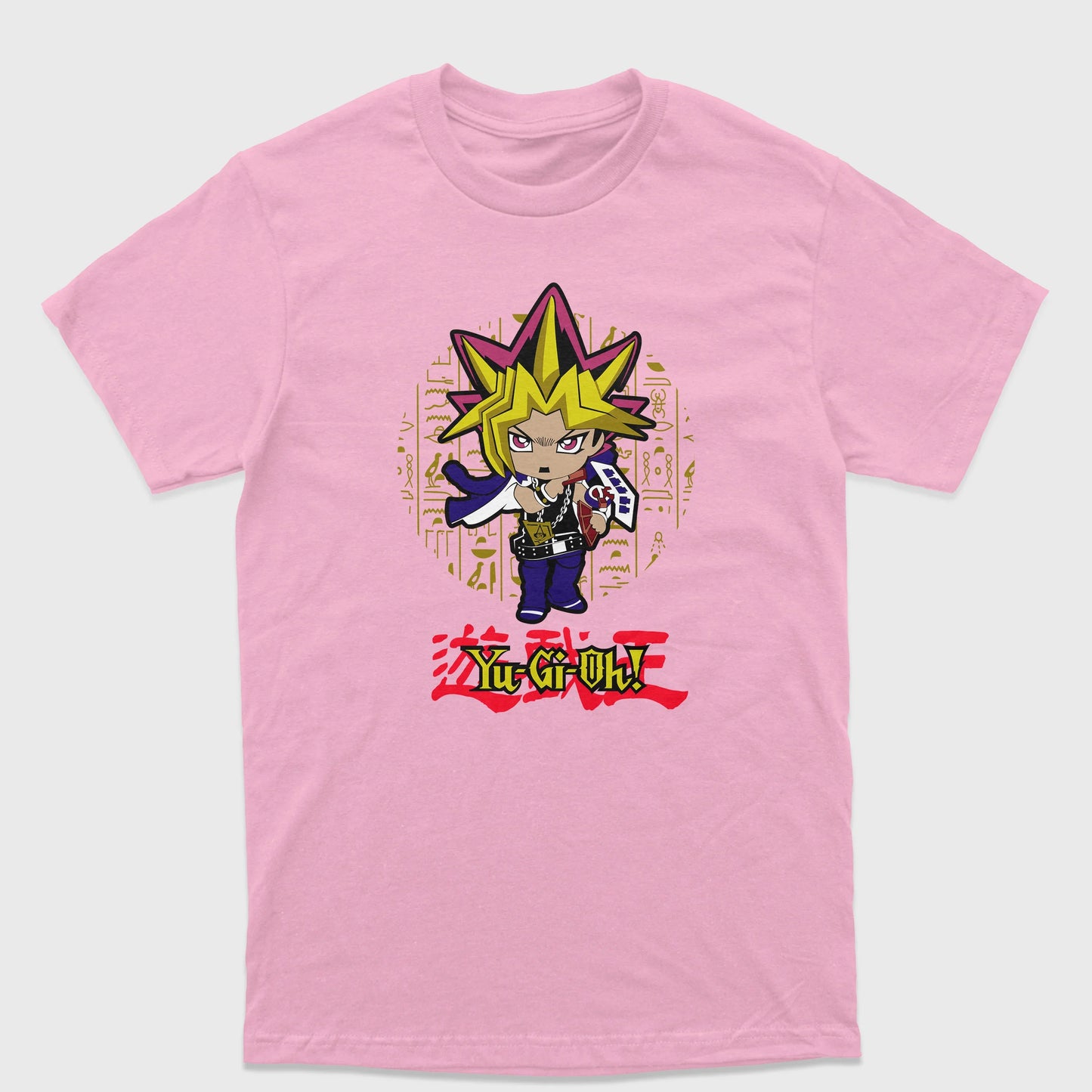Camiseta Básica Chibi Yugi Mutou Yu-Gi-Oh