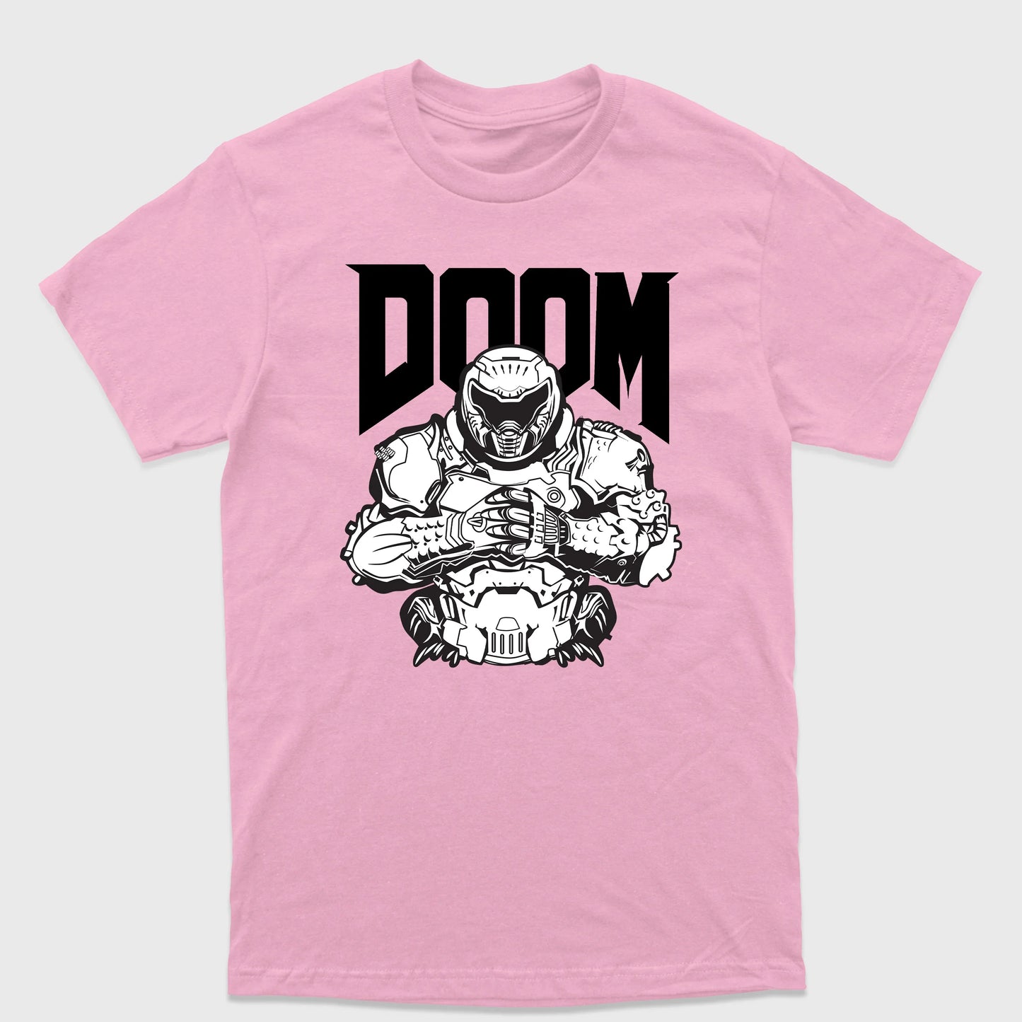 Camiseta Básica Doom Armor Soldier