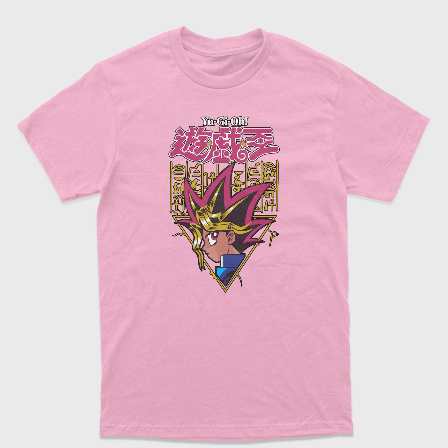 Camiseta Básica Face Yugi Yu-Gi-Oh