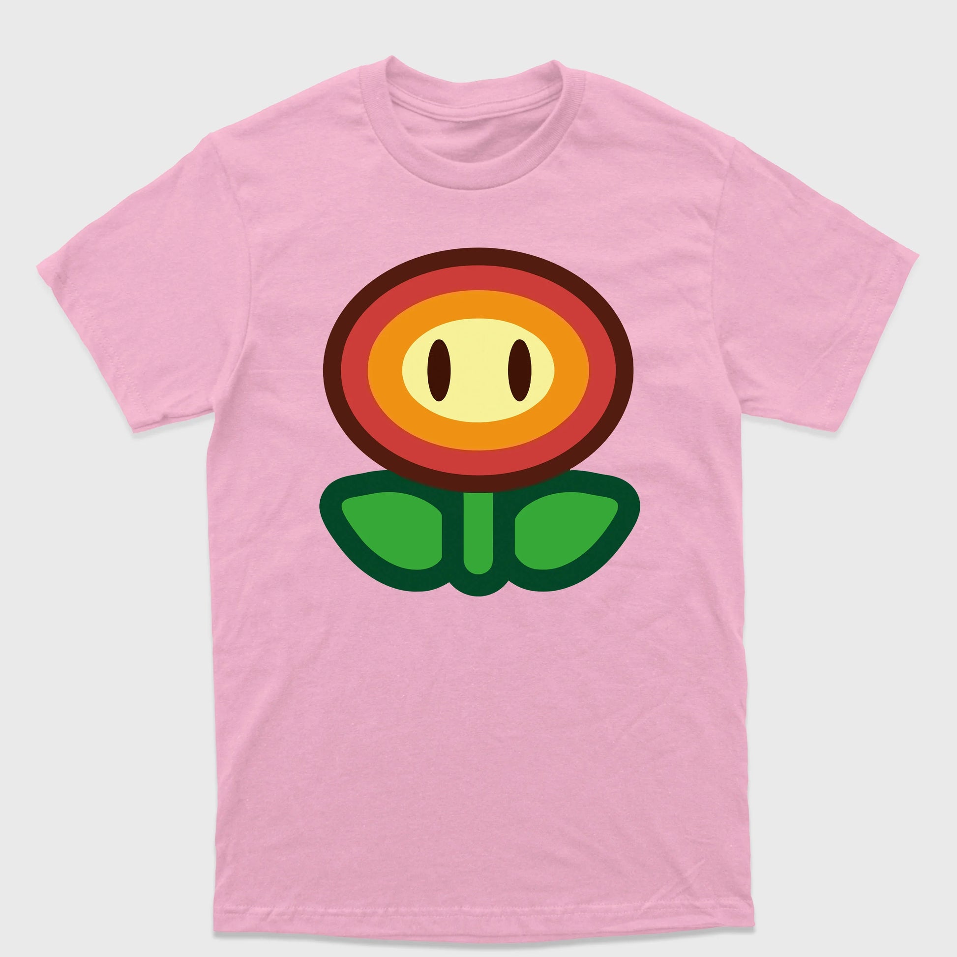 Camiseta Básica Flor de Fogo Mário Kart
