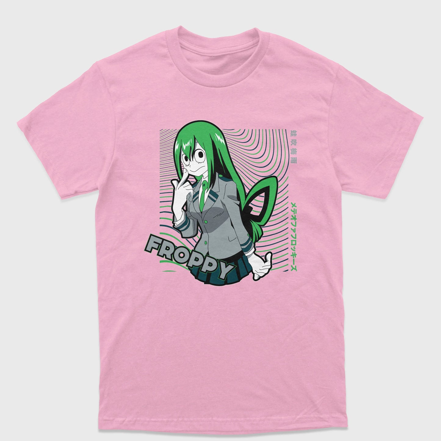 Camiseta Básica Froppy Tsuyu My Hero Academy