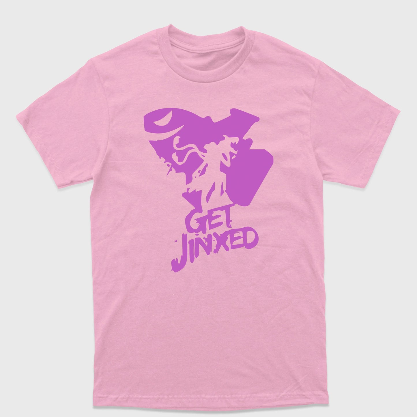 Camiseta Básica Get Jinxed Jinx League of Legends